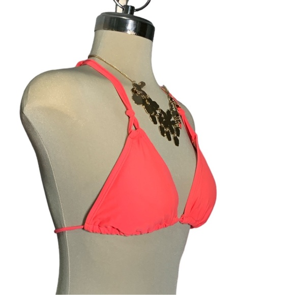 AQUAFUNKY Orange Two Pieces Bikini Swimsuit Size S - Picture 3 of 13